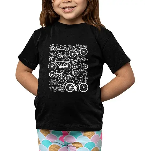 Tostadora T-shirt bambino manica corta appassionato di bici, ciclismo, tour