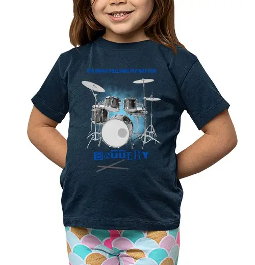 Tostadora T-shirt bambino manica corta batteria