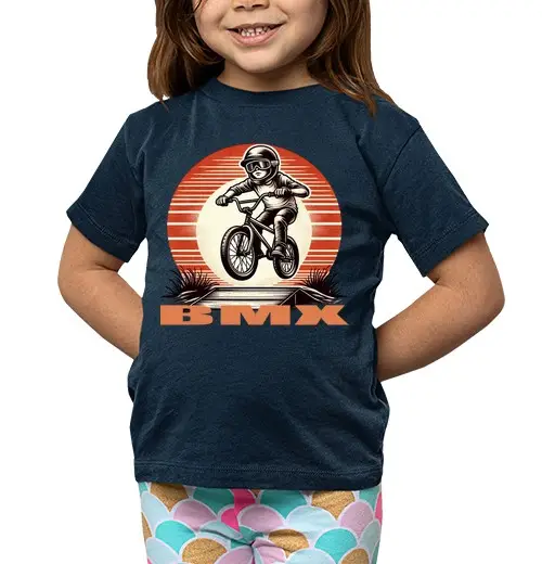 Tostadora T-shirt bambino manica corta disegno 4117221, bmx