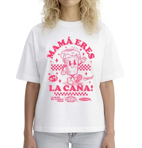 Tostadora T-shirt donna boxy mamma sei fantastica regali giorno della mamma