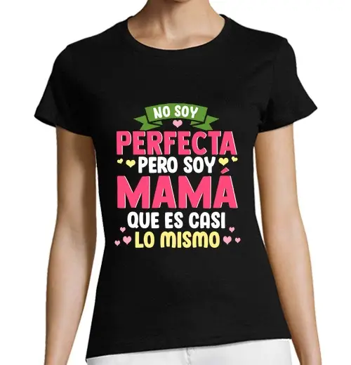 Tostadora T-shirt donna taglio classico maniche corte I sono non anteriore io sono mamma