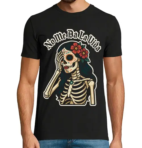 Tostadora T-shirt uomo manica corta Non ho la strana vita skull sugar