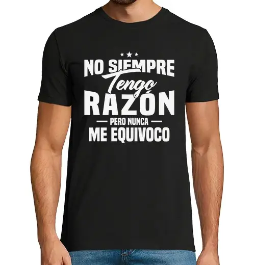 Tostadora T-shirt uomo manica corta non ho sempre ragione ma non mi sbaglio mai