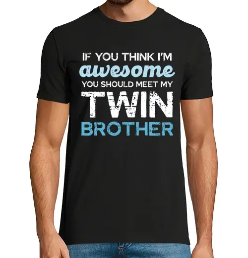 Tostadora T-shirt uomo manica corta se pensi che io sia fantastico incontra il mio gemello