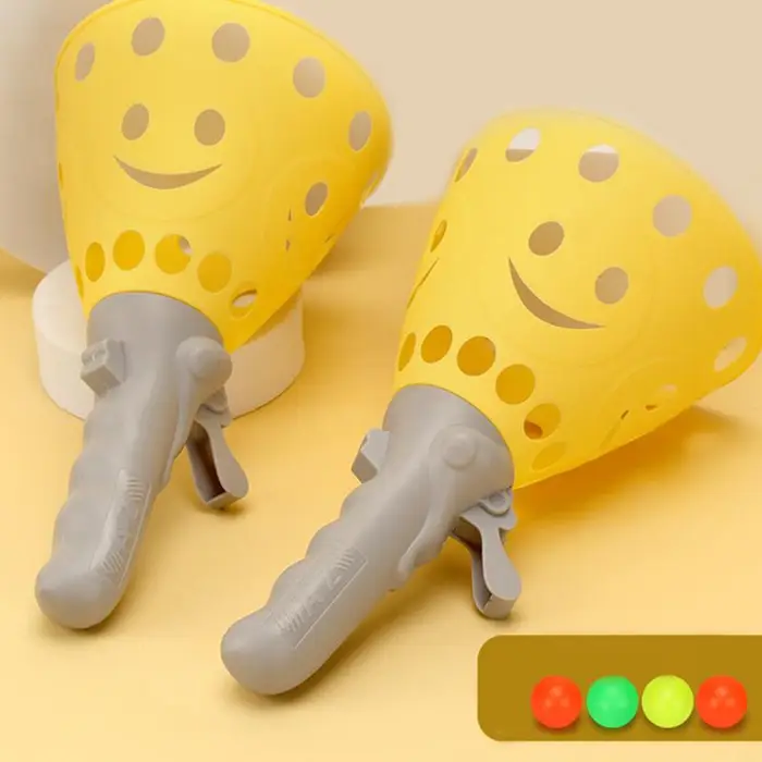 1 paio di palline da ping pong a doppio calcio gioco di sport all aria aperta giocattolo lancio lancio palla di cattura set palla di espulsione interattiva genitore-figlio