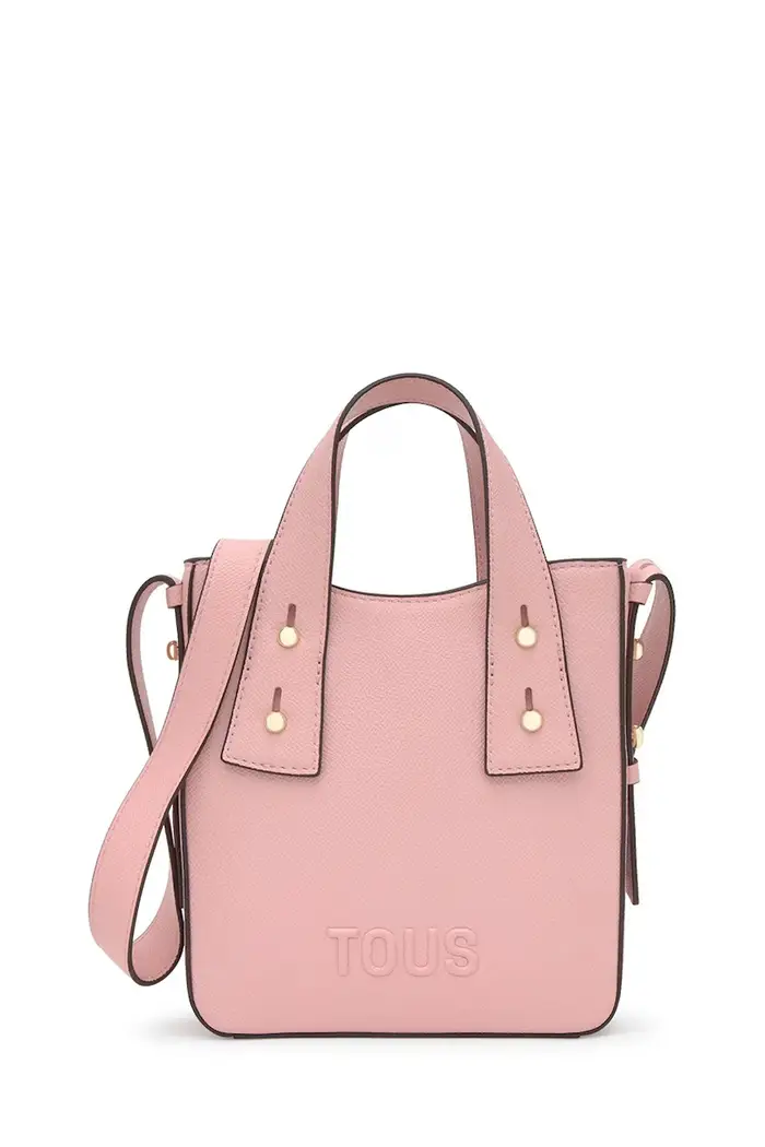 Tous borsa a tracollo da donna in similpelle Rosa