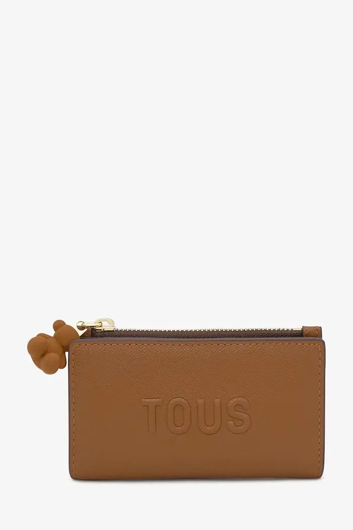 Tous portafoglio da donna in similpelle Marrone