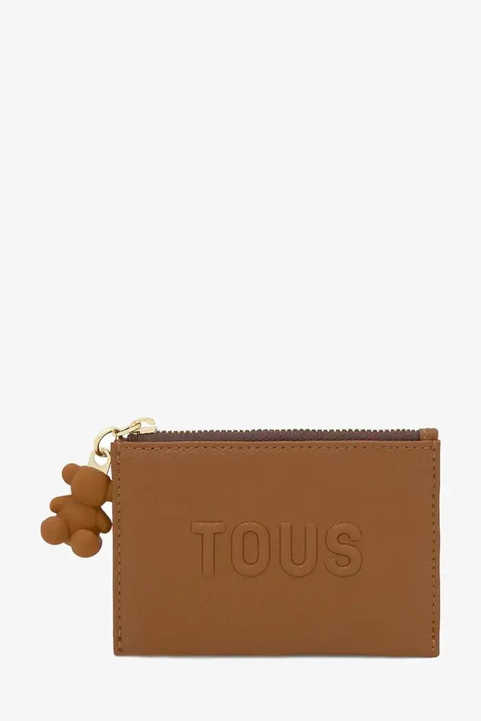 Tous portafoglio da donna in similpelle Marrone