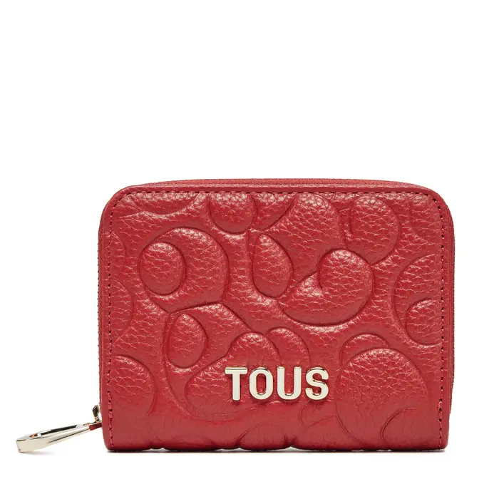 TOUS Portafoglio piccolo da donna Greta 2002025017 Rosso