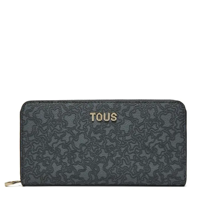 TOUS Portafoglio grande da donna Kaos Mini Lines 2002183447 Grigio