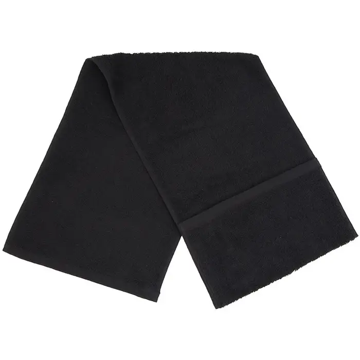 Towel City Asciugamano e guanto esfoliante PC3565 Nero