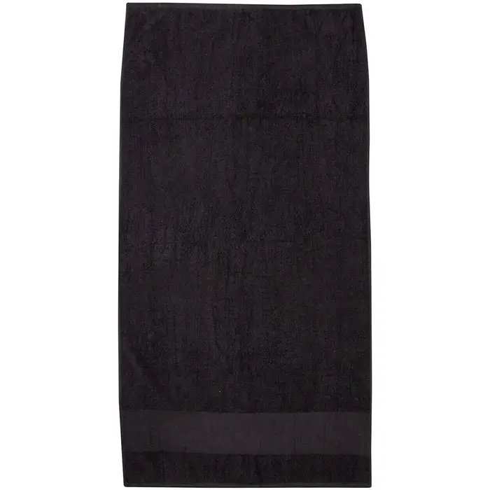 Asciugamano e guanto esfoliante Towel City RW9374 Nero