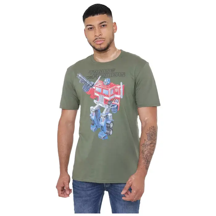 T-shirts a maniche lunghe Transformers Old School Multicolore