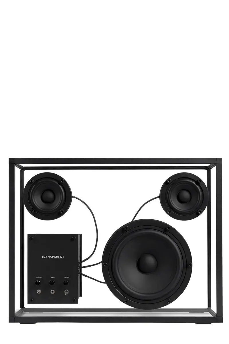 TRANSPARENT Altoparlante ' Speaker' Nero