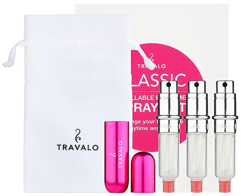 Travalo Set Classic HD Rosa - 5ml