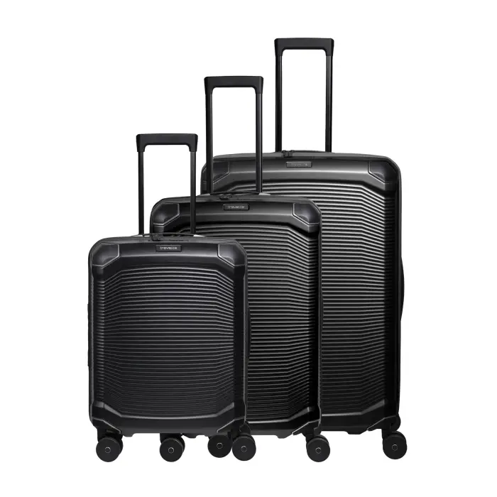 Travelite Set di 3 valigie Millennium Troley L/M ext /S Noir