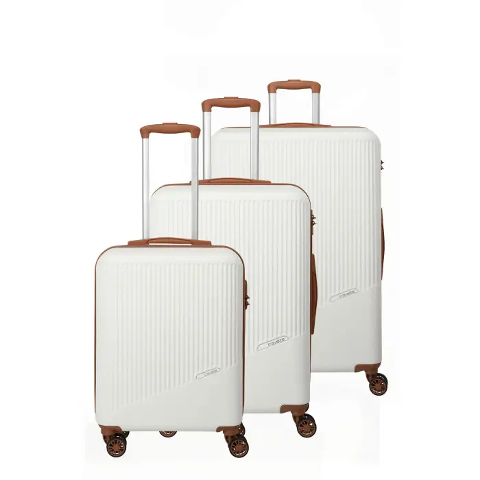 Travelite Trolley Bali Trolley L/M/S (x3) Blanc