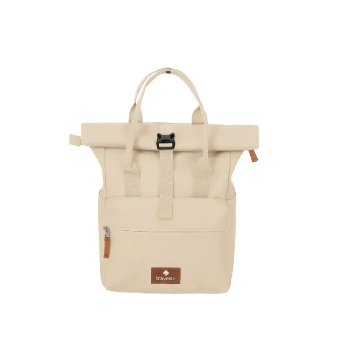 Travelite Zaino Basics Roll-Up Blanc