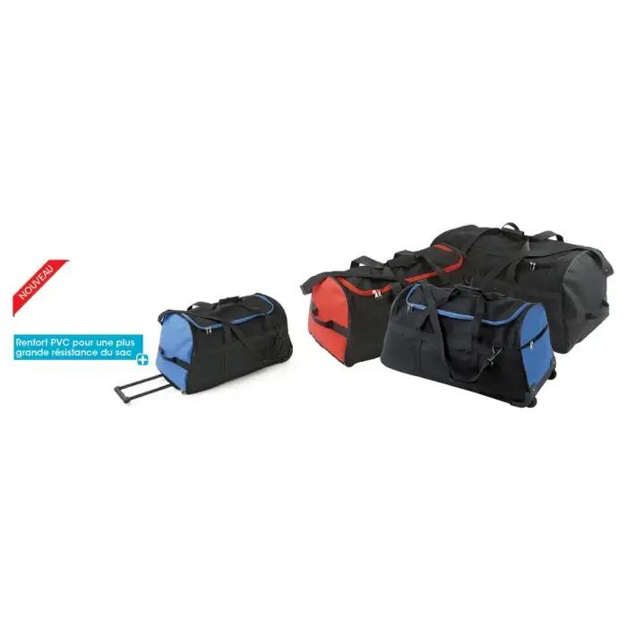 Tremblay CT Borsa su ruote Noir