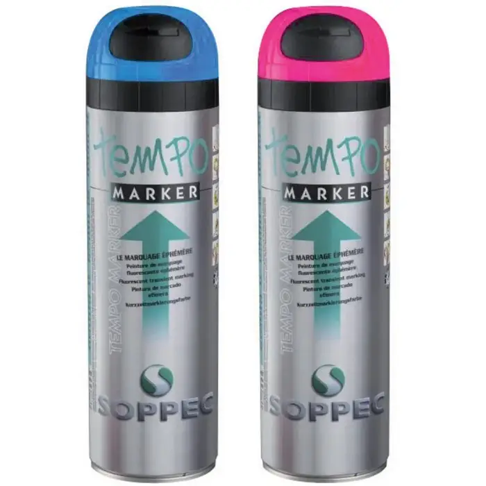 Marcatura effimera Bleu