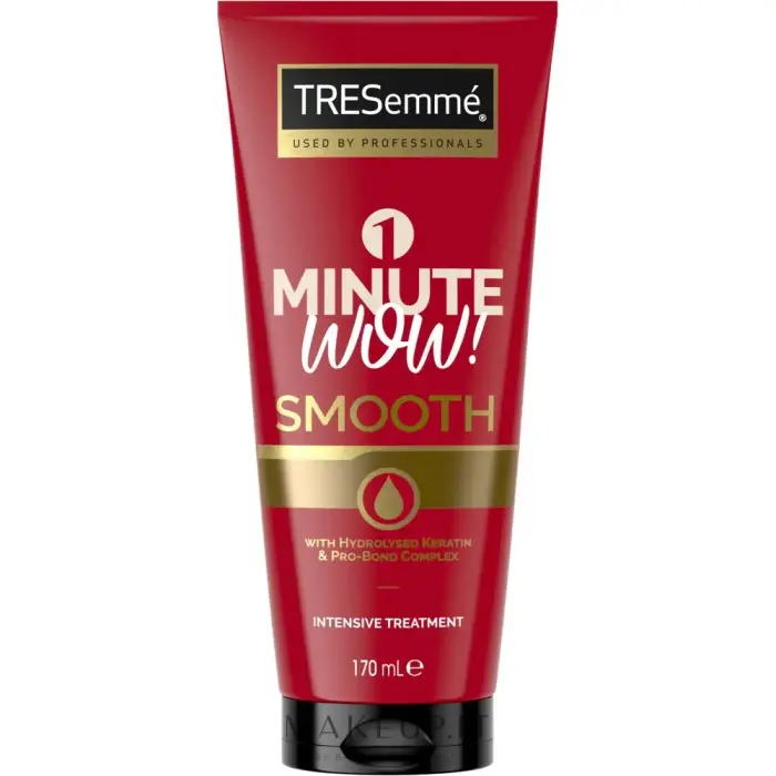 Tresemmé 1 MINUTE WOW maschera lisciante per capelli ribelli e crespi 170 ml