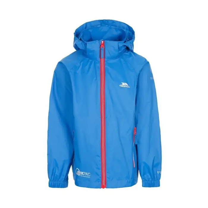 Giubbotto bambina Trespass Qikpac X Blu