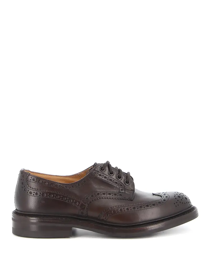 Tricker s Stringate Bourton Marrone Scuro
