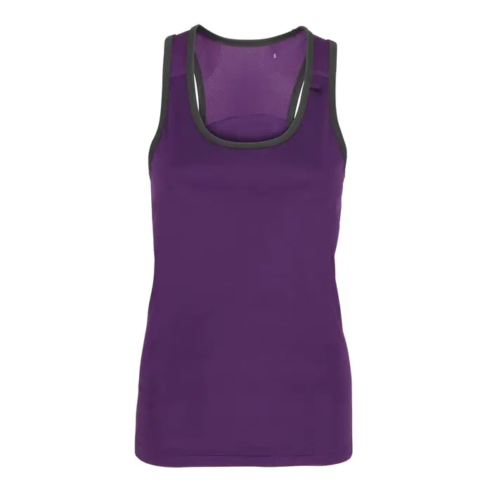 TriDri Gilet senza maniche fitness con pannelli Tri Dri da donna/donna XS violetto
