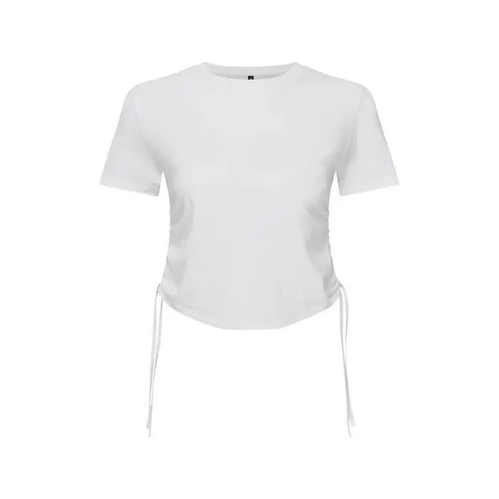 Tridri T-shirts a maniche lunghe RW9053 Bianco