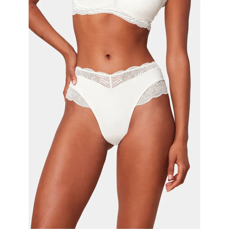 Triumph Culotte classiche Lift Smart Bandeau Maxi EX 10215945 Écru Écru