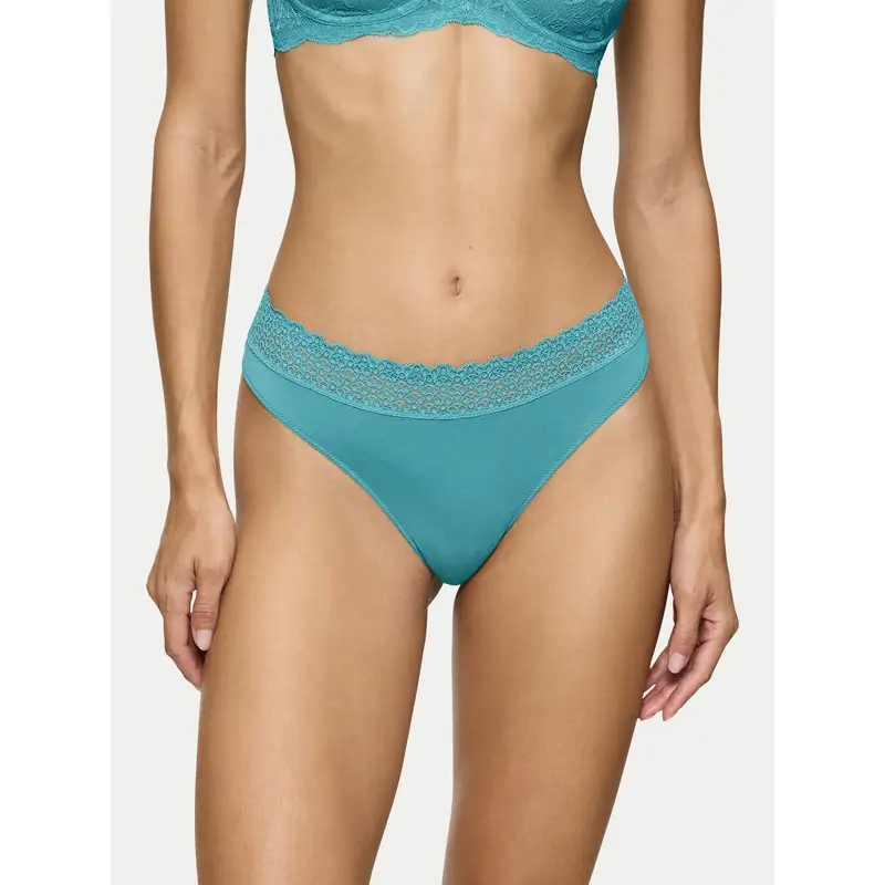 Triumph Perizoma Feel Of Modal 10219764 Turchese