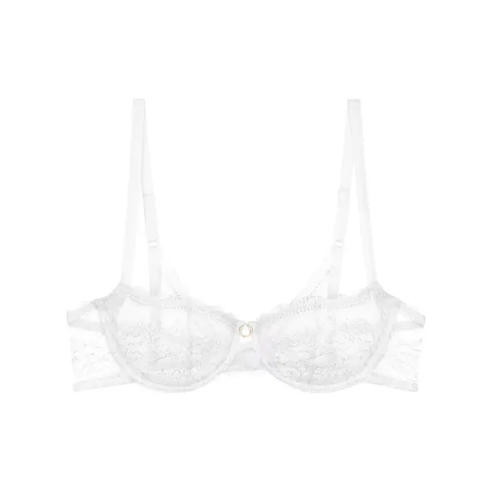 Reggiseno a balconcino da donna Triumph Comfort Allure Blanc