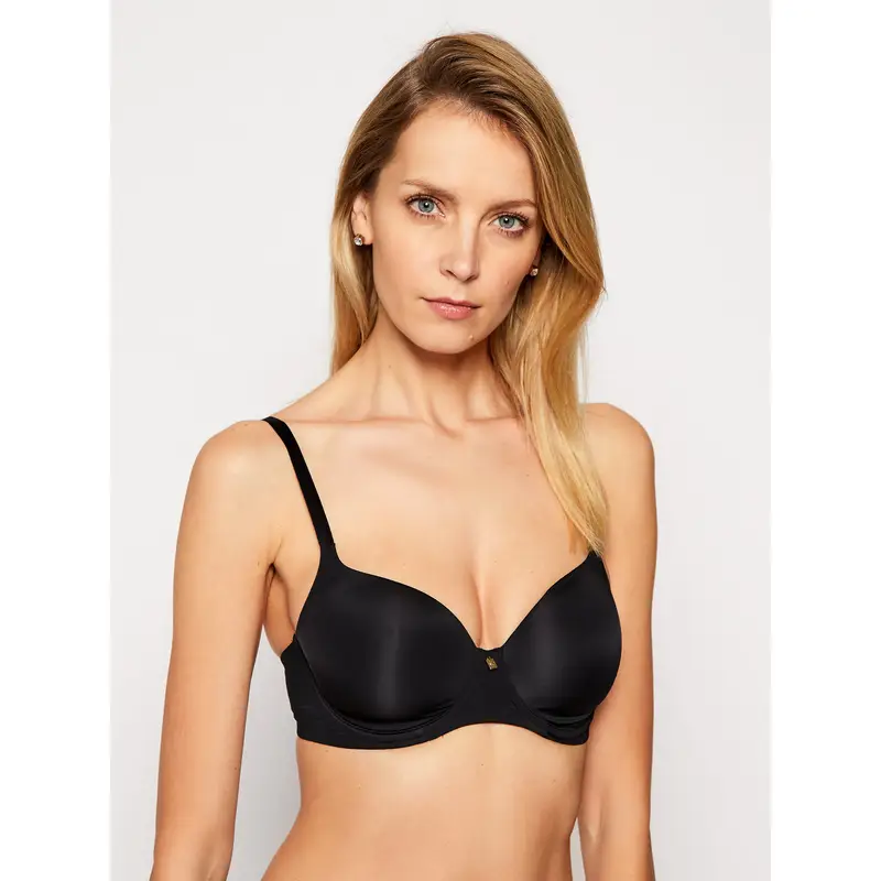 Triumph Reggiseno con ferretto 10190664 Nero
