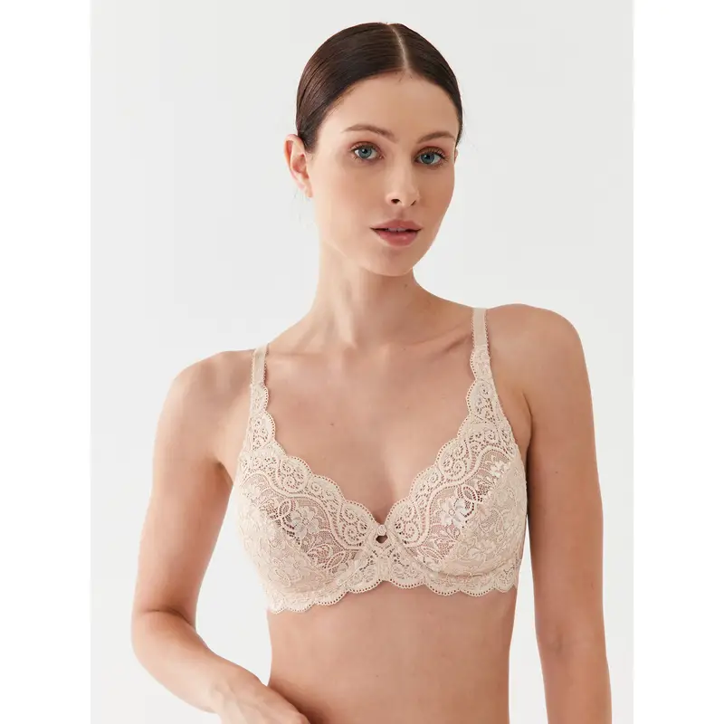 Triumph Reggiseno con ferretto Amourette 10166797 Écru Écru