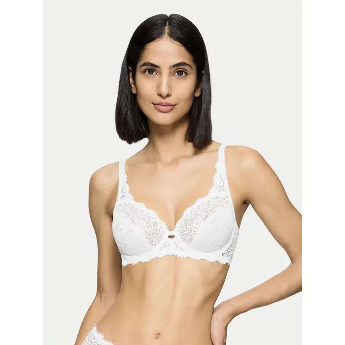 Reggiseno con ferretto Amourette 10209574 Bianco