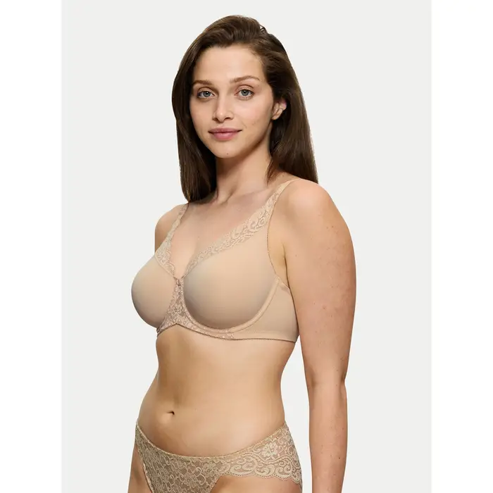 Triumph Reggiseno con ferretto Amourette 10210670 Beige