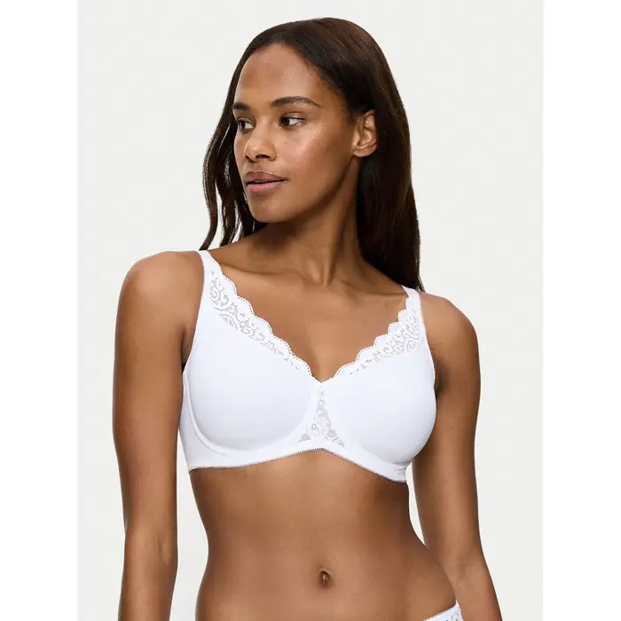 Reggiseno con ferretto Amourette 10210670 Bianco