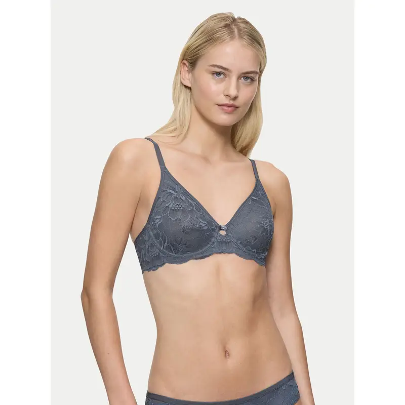Triumph Reggiseno con ferretto Amourette Charm 10214458 Blu