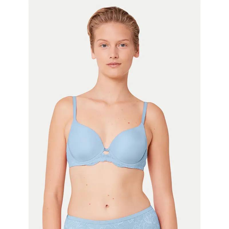 Triumph Reggiseno con ferretto Amourette Charm 10214459 Blu