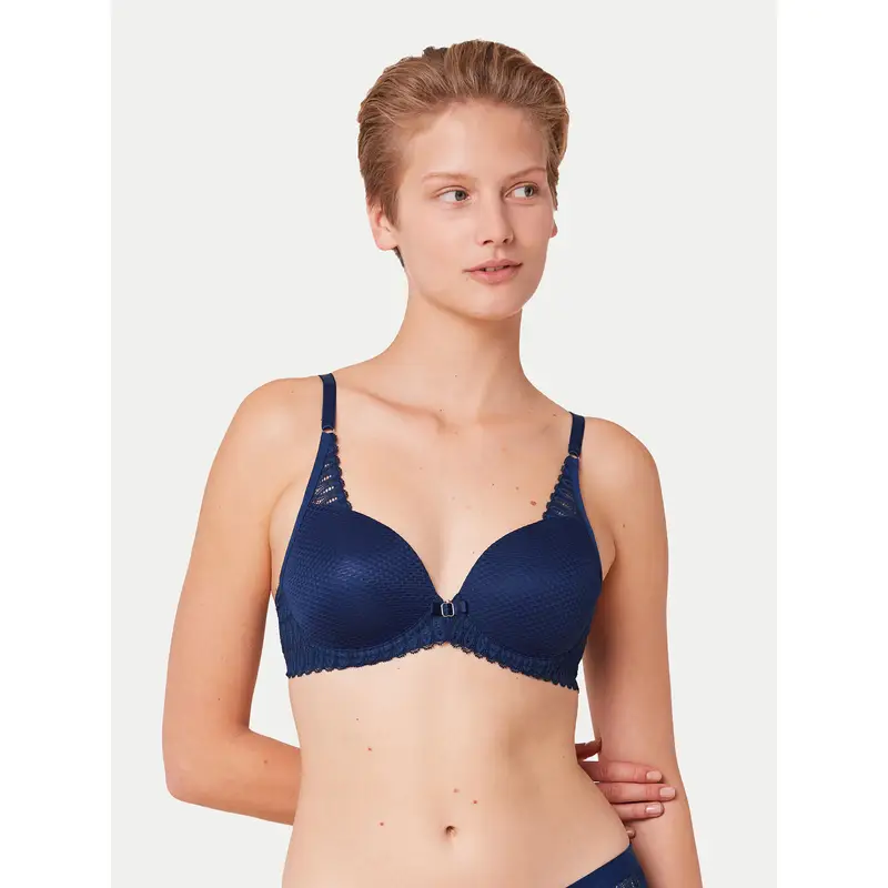 Triumph Reggiseno con ferretto Aura Spotlight 10216459 Blu