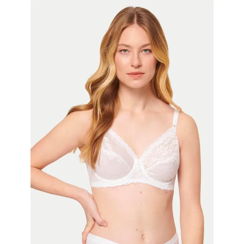 Triumph Reggiseno con ferretto Compliment 10166802 Bianco