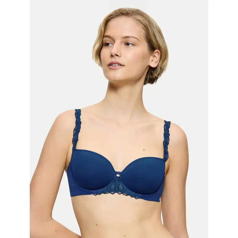 Triumph Reggiseno con ferretto Wild Azalea 10219858 Blu