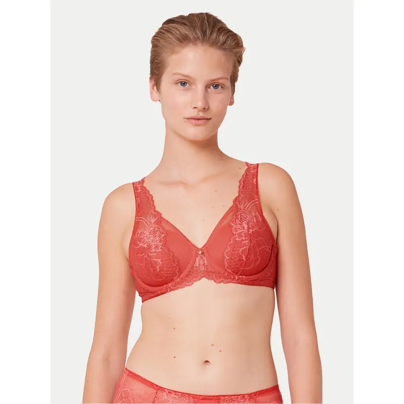 Triumph Reggiseno con ferretto Wild Peony Florale 10209627 Rosa