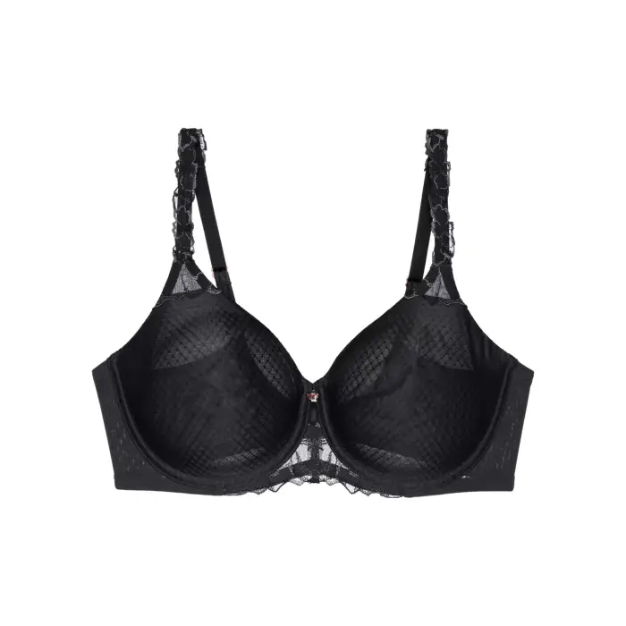 Reggiseno da donna Triumph Wild Azalea Florale Noir