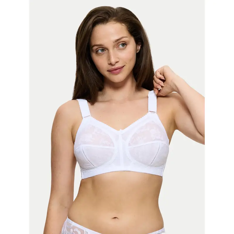 Triumph Reggiseno senza ferretto Doreen 10166213 Bianco