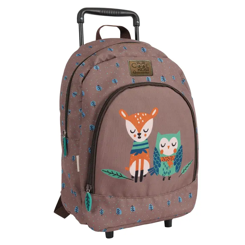 Perletti Trolley Eco con Cerbiatto e Gufo