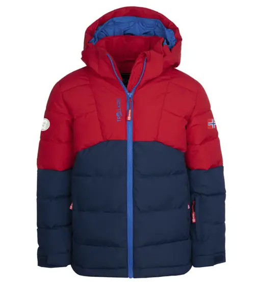 Trollkids Gryllefjord Jr - giacca trekking - bambino Red