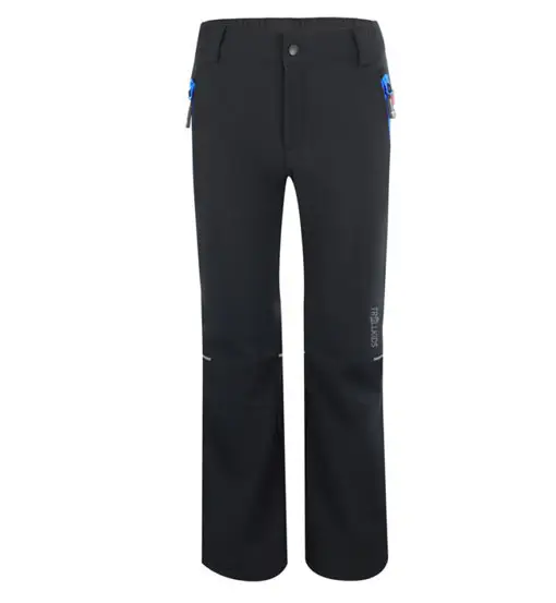 Trollkids Kids Hemsedal W - pantaloni softshell - bambina Black