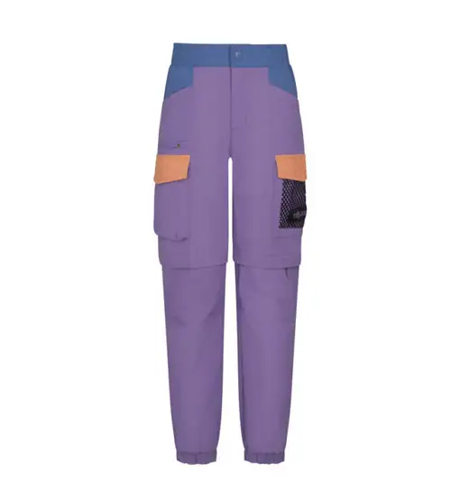 Trollkids Kids Lillesand - pantaloni zip off - bambino Violet