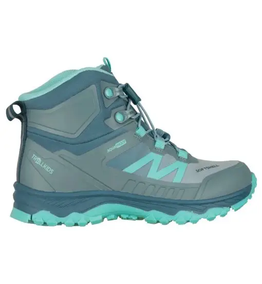 Trollkids Kids Sirdal Hiker Mid - scarpe da trekking - bambino Green